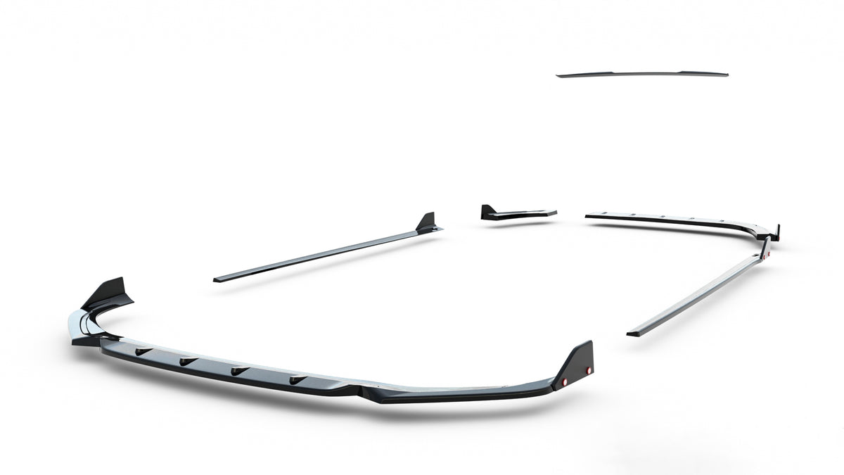 Set of splitters v.1 suitable for hyundai i30 n-line wagon mk3 facelift