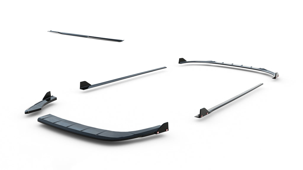 Set of splitters v.1 suitable for hyundai i30 n-line wagon mk3 facelift