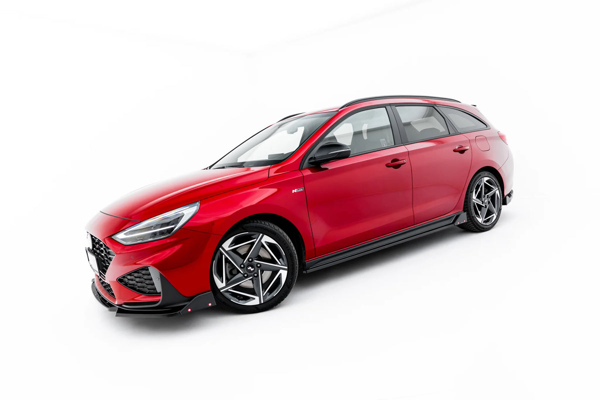 Set of splitters v.1 suitable for hyundai i30 n-line wagon mk3 facelift