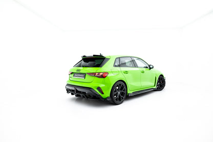 Set of splitters v.2 audi rs3 sportback 8y facelift