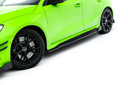 Set of splitters v.2 audi rs3 sportback 8y facelift