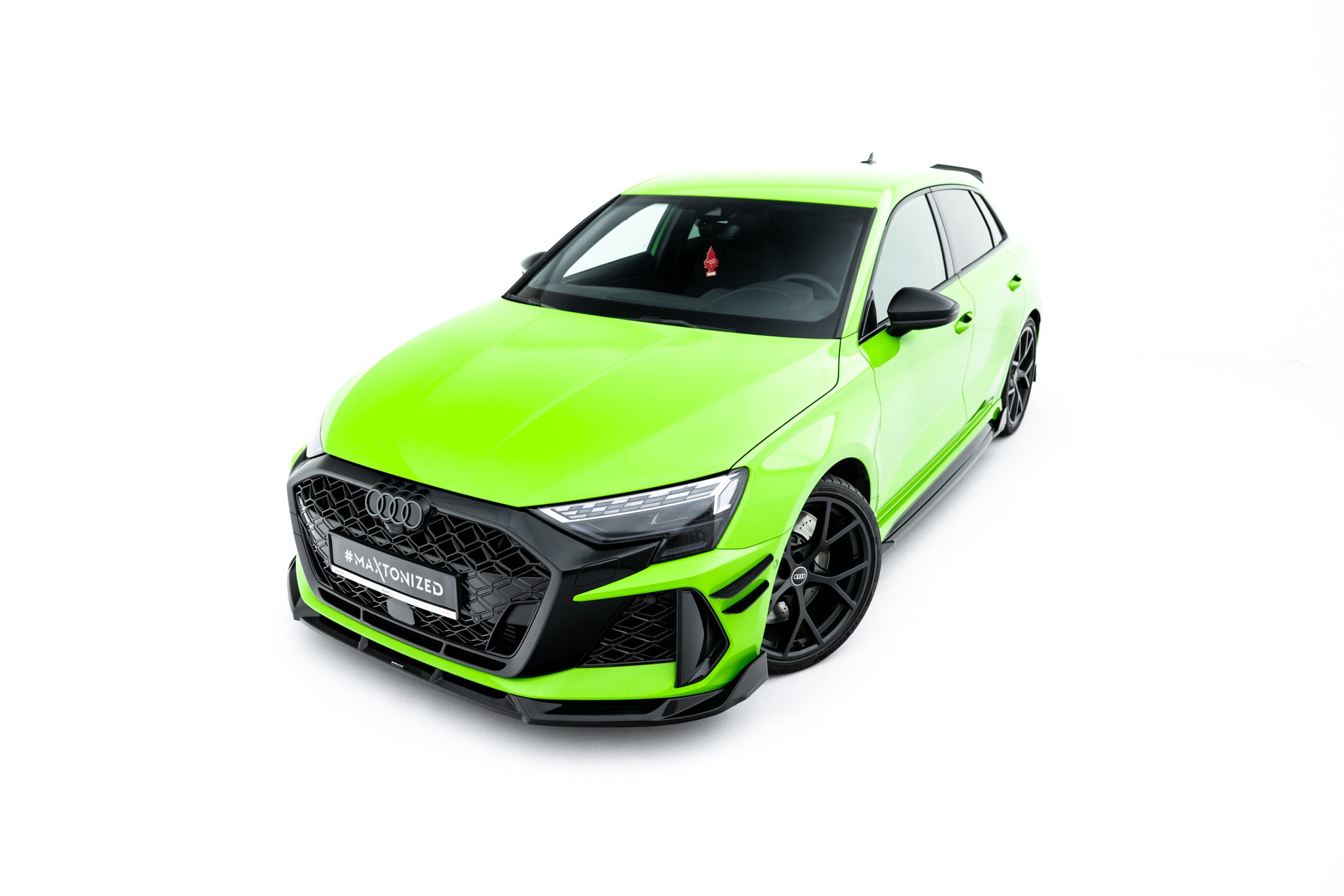 Set of splitters v.2 audi rs3 sportback 8y facelift