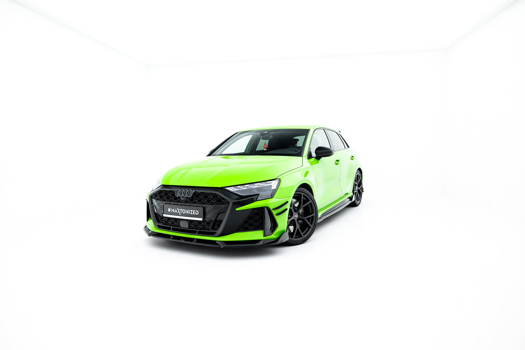 Sæt splittere v.2 Audi RS3 Sportback 8y facelift