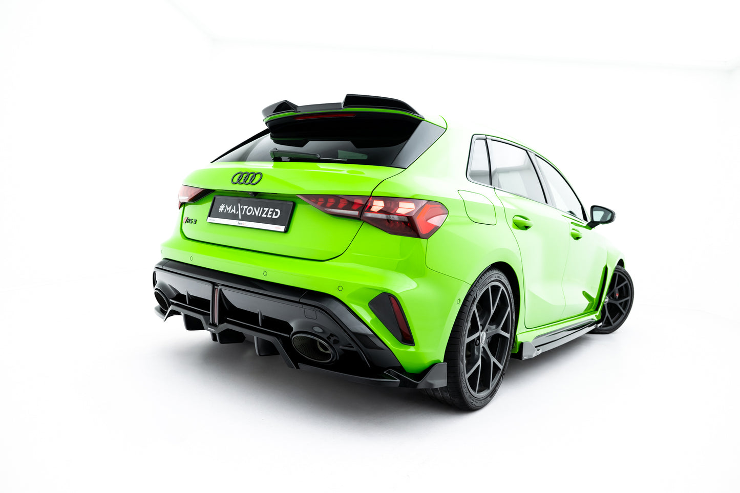 Set of splitters v.2 audi rs3 sportback 8y facelift