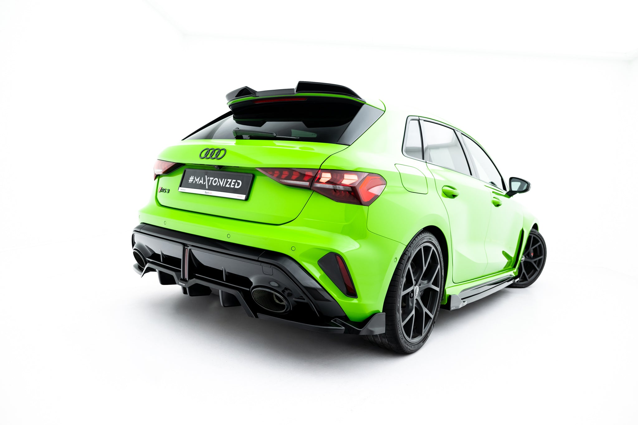 Sæt splittere v.2 Audi RS3 Sportback 8y facelift
