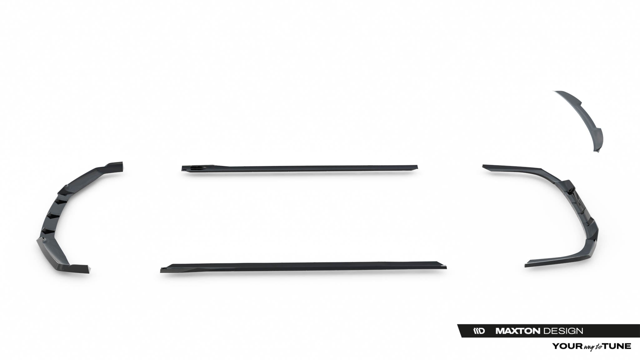 Set of splitters v.2 bmw 740d / 740i  m-pack g70