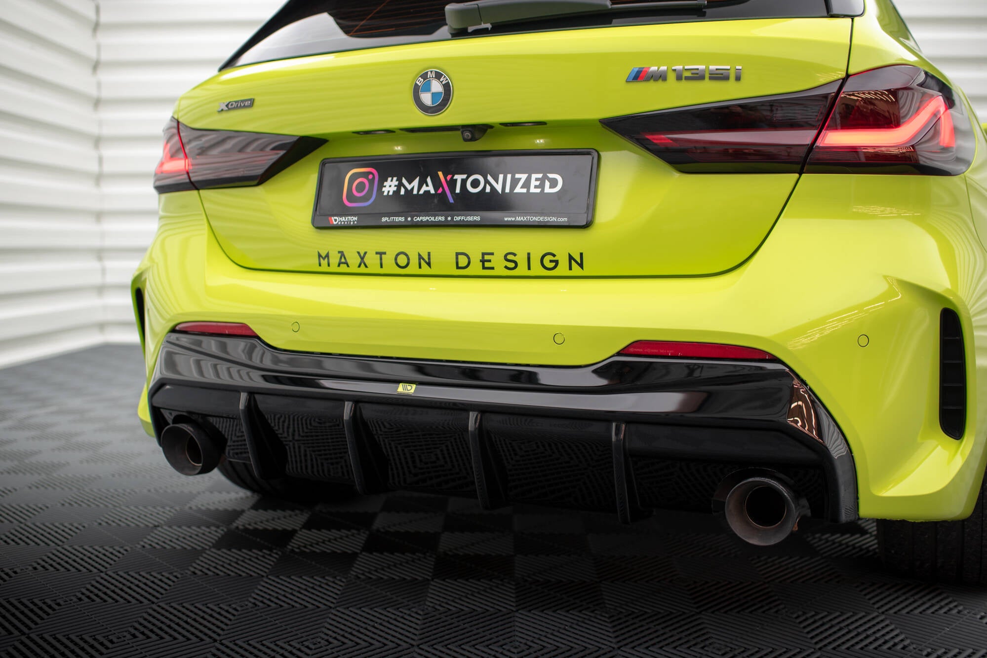 Set of splitters v.2 bmw m135i f40