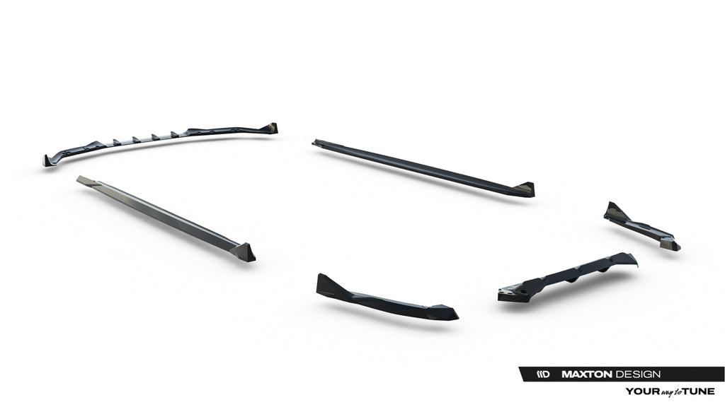 Set of splitters v.2 bmw m5 f90
