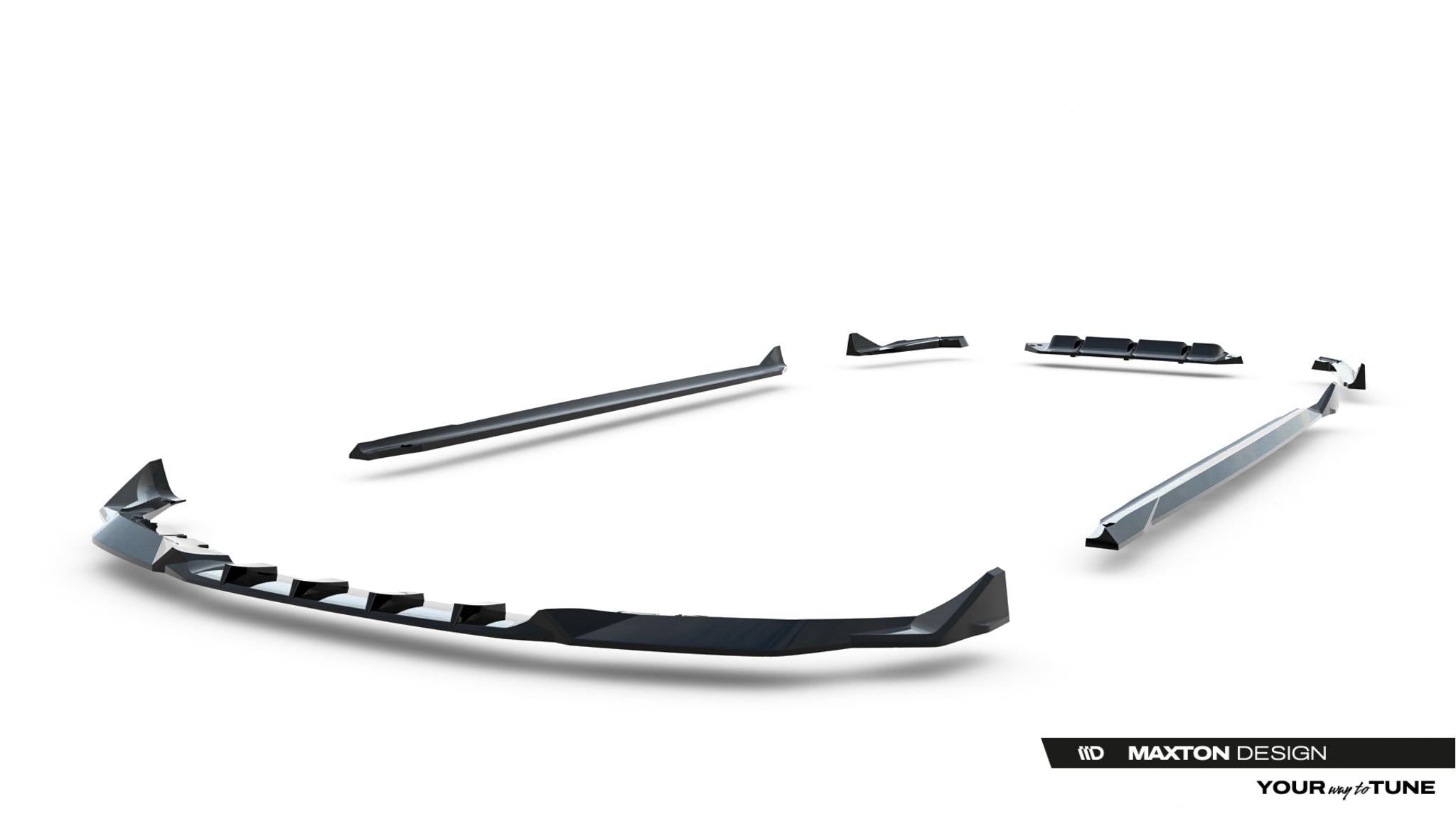 Set of splitters v.2 bmw m5 f90