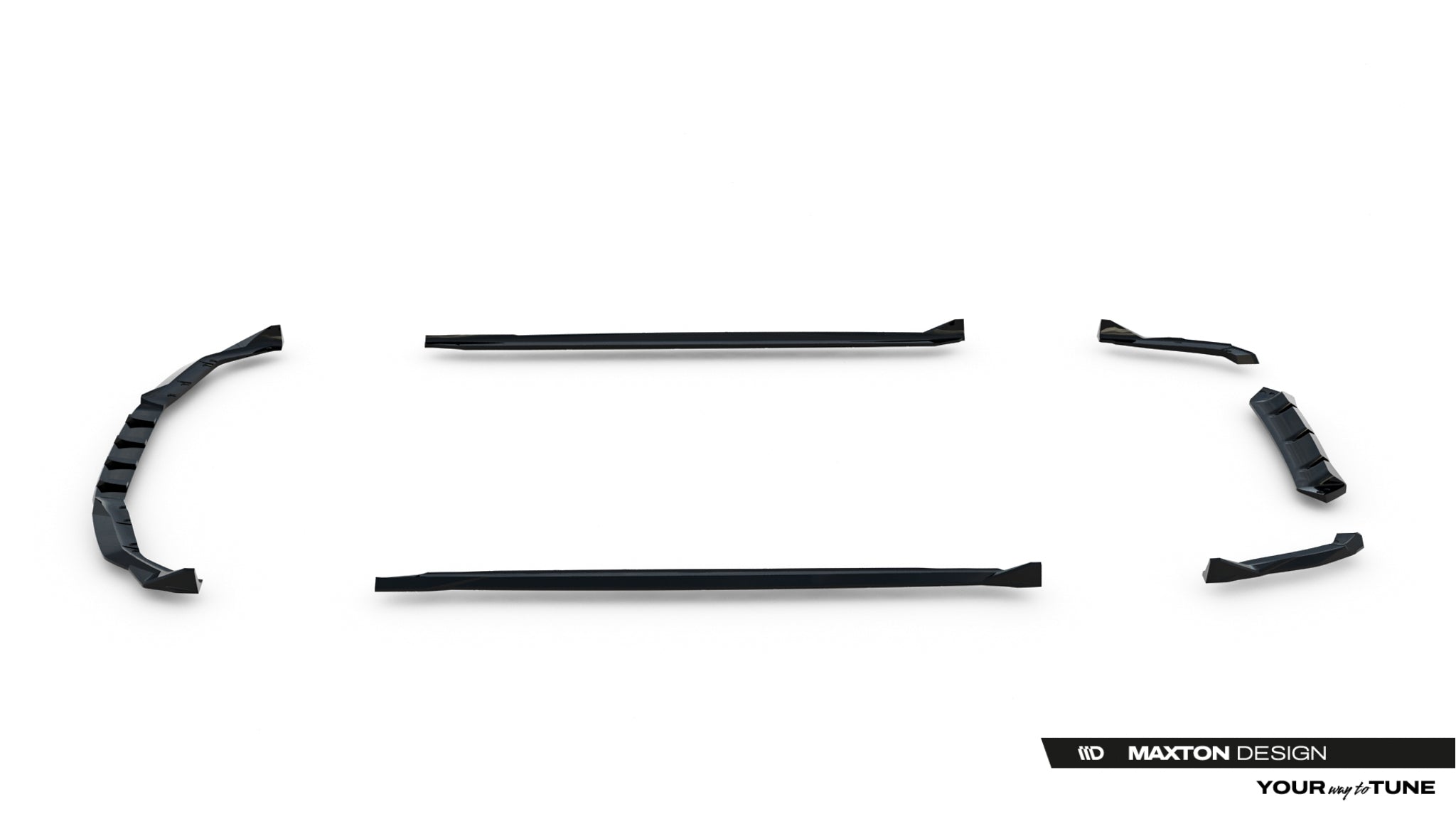 Set of splitters v.2 bmw m5 f90