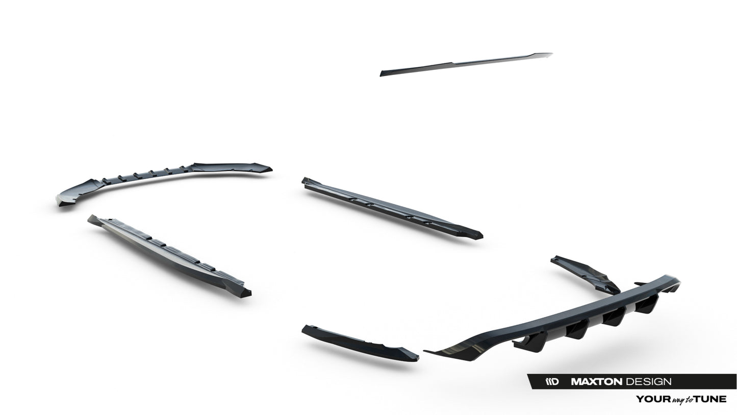 Set of splitters v.2 cupra leon st mk1 facelift