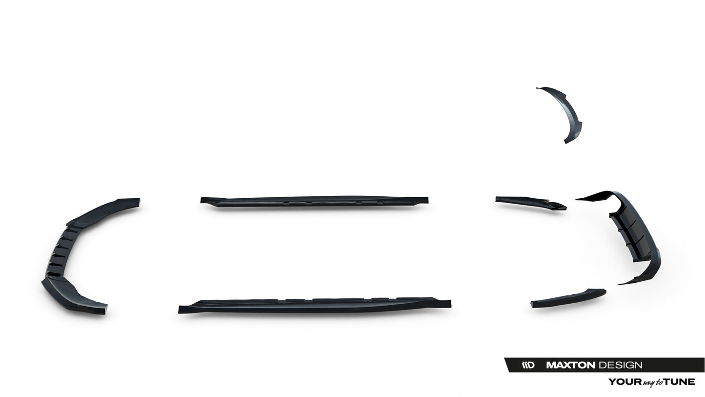 Set of splitters v.2 cupra leon st mk1 facelift