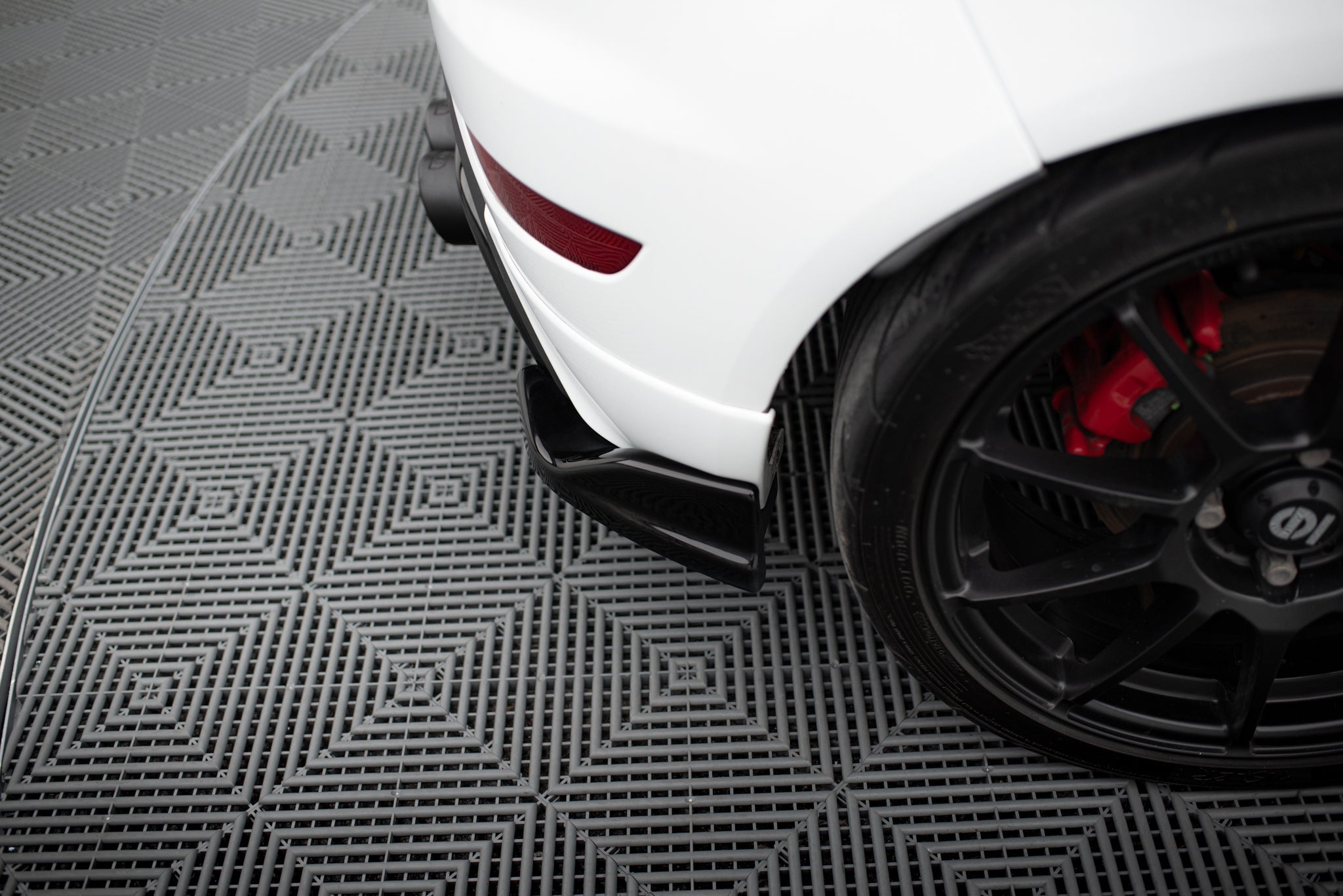 Set of splitters v.2 ford fiesta st mk7 facelift