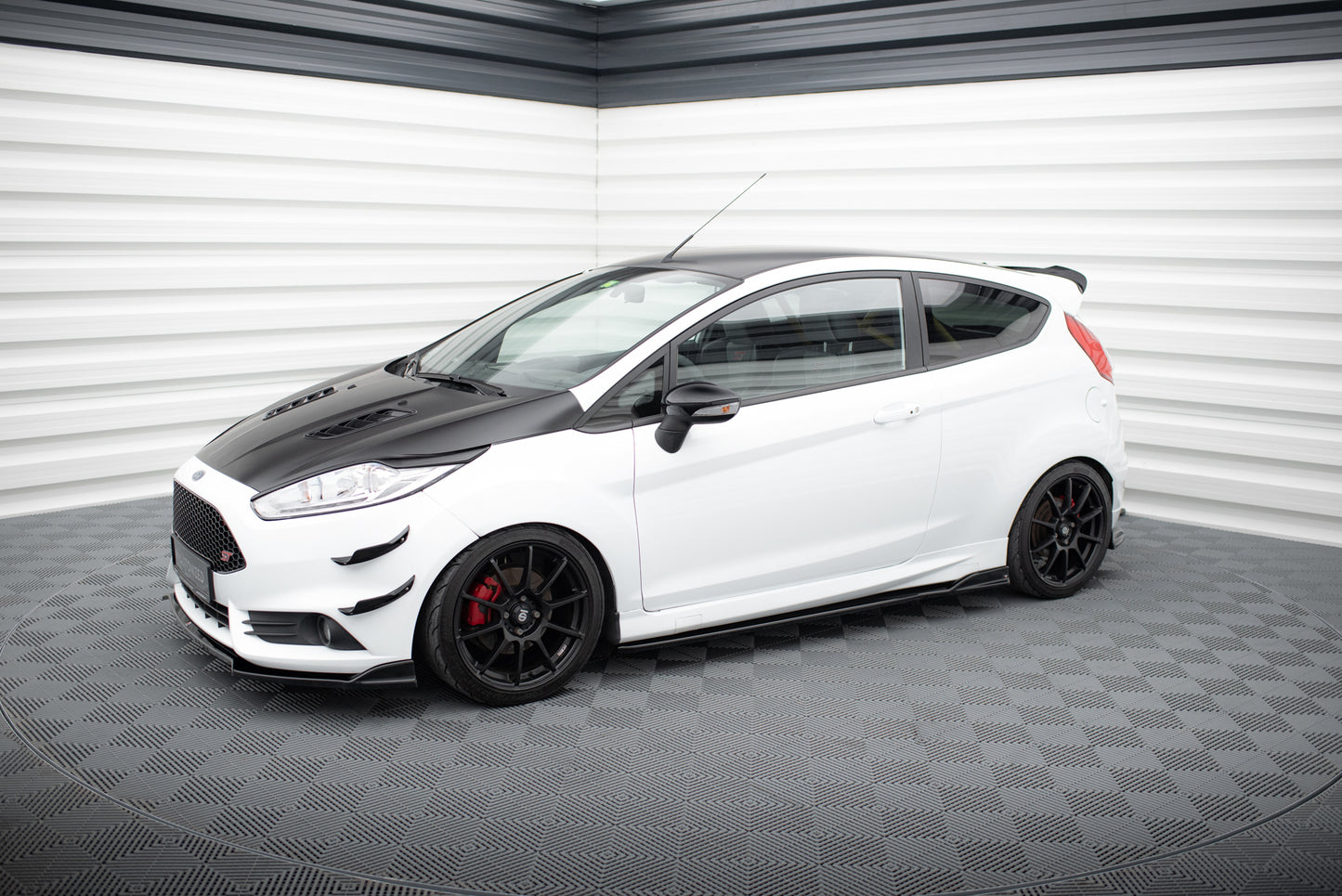 Set of splitters v.2 ford fiesta st mk7 facelift