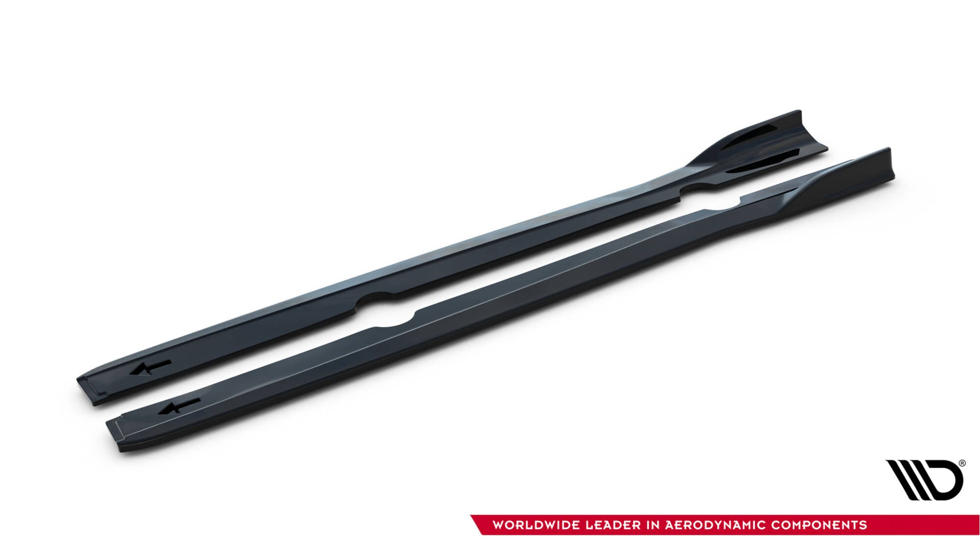 Set of splitters v.2 ford fiesta st mk7 facelift