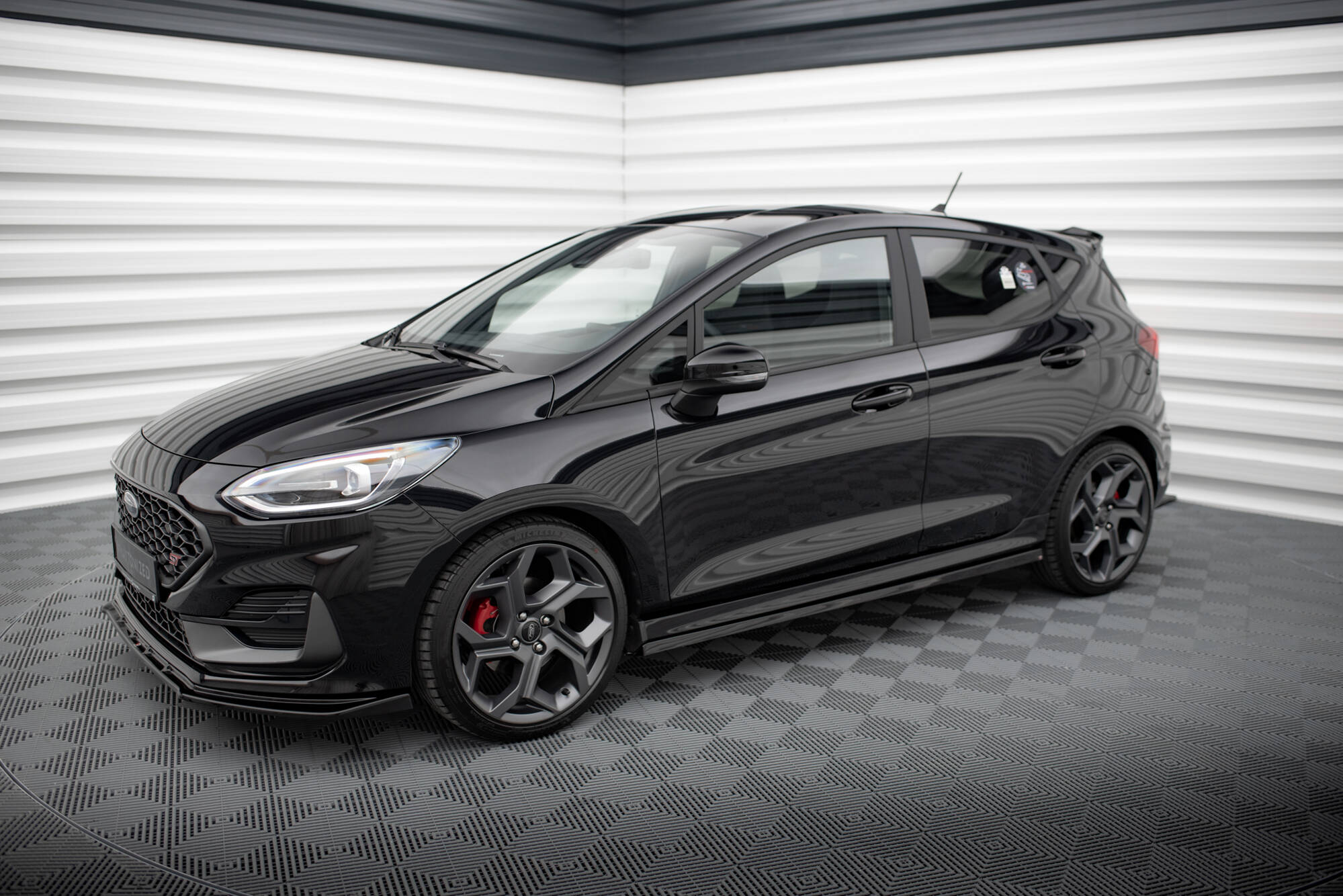 Set of splitters v.2 ford fiesta st mk8 facelift