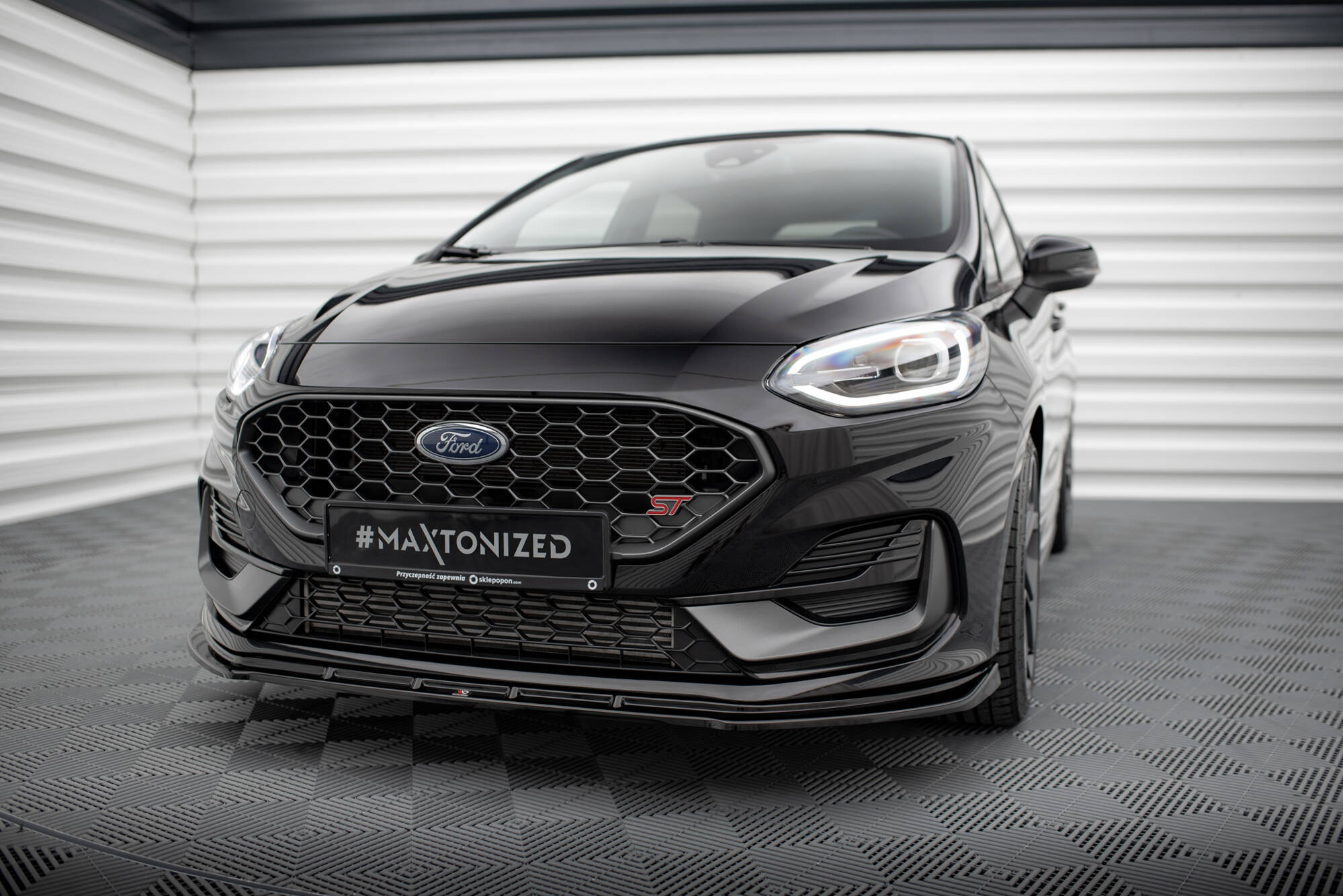 Set of splitters v.2 ford fiesta st mk8 facelift