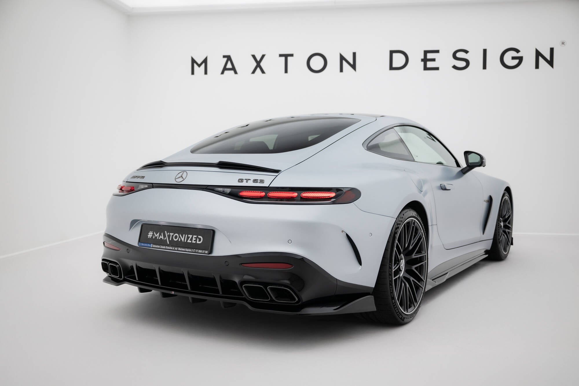 Set of splitters v.2 mercedes-amg gt 63 c192