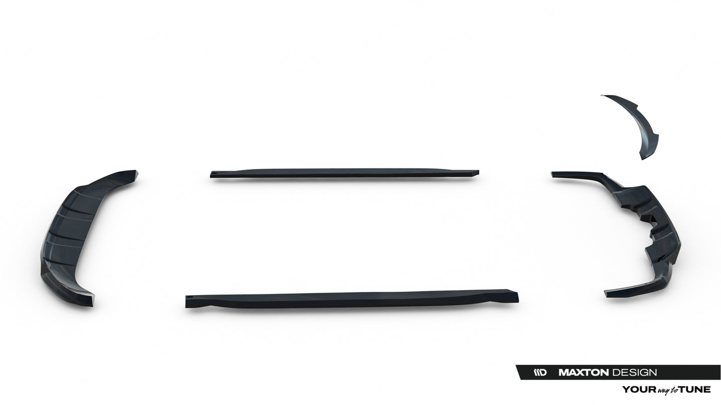 Set of splitters v.2 mercedes-benz gls amg-line x167