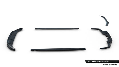 Set of splitters v.2 mercedes-benz gls amg-line x167