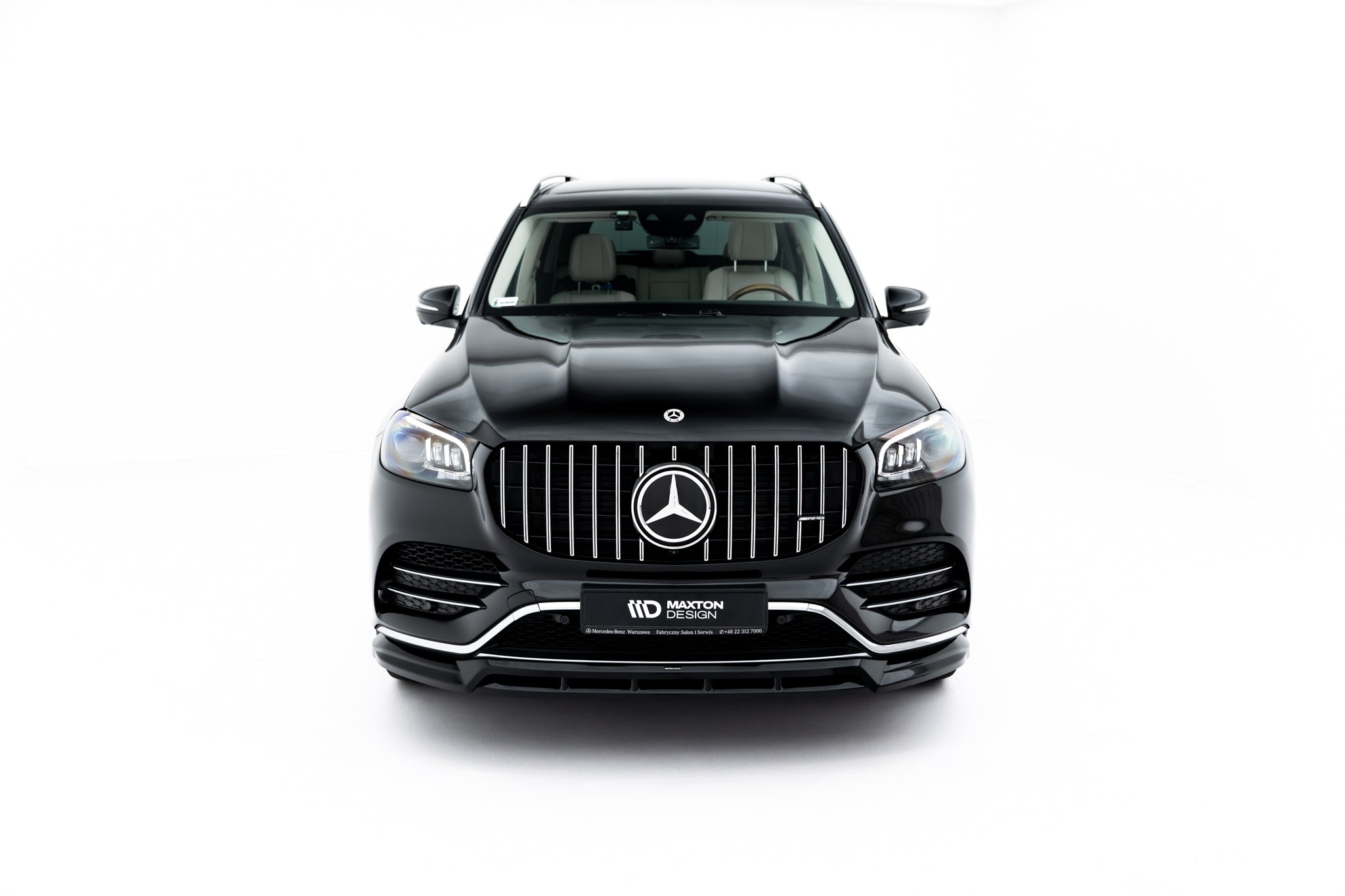 Set of splitters v.2 mercedes-benz gls amg-line x167