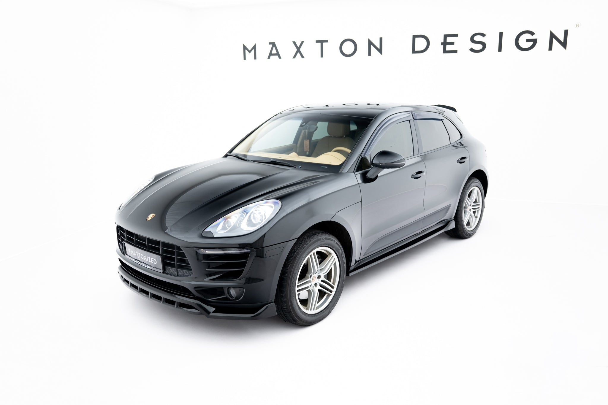 Set of splitters v.2 porsche macan mk1
