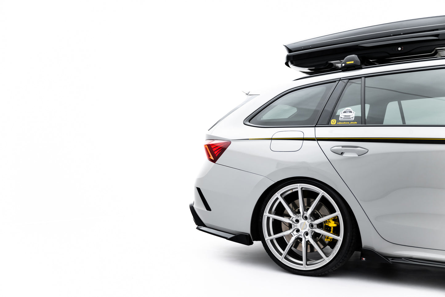 Set of splitters v.2 skoda octavia rs combi mk4