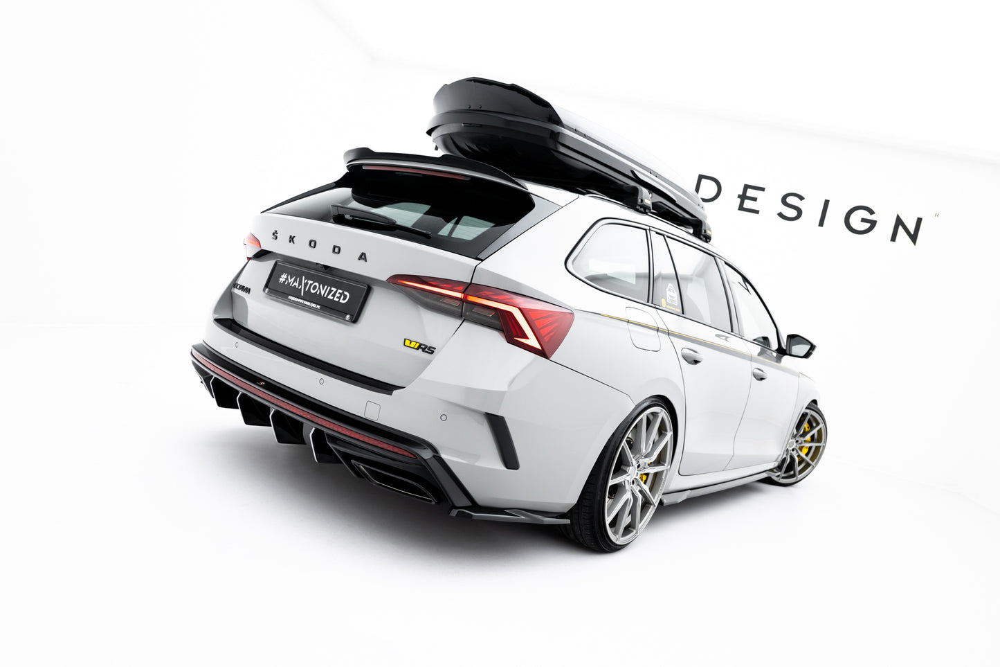 Set of splitters v.2 skoda octavia rs combi mk4