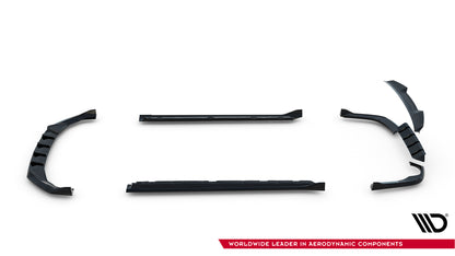 Set of splitters v.2 skoda superb sedan mk4