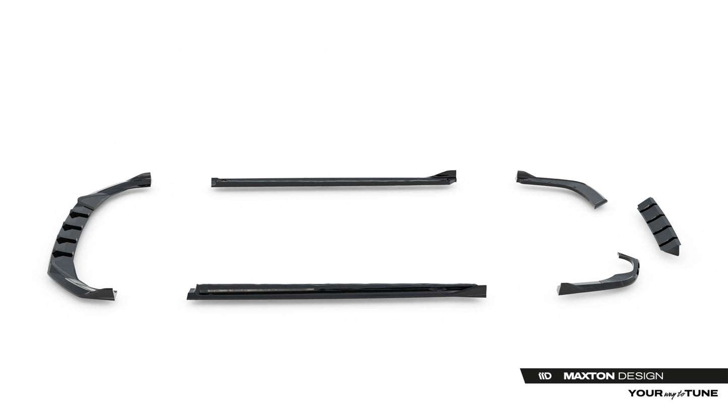 Set of splitters v.2 skoda superb sportline mk4