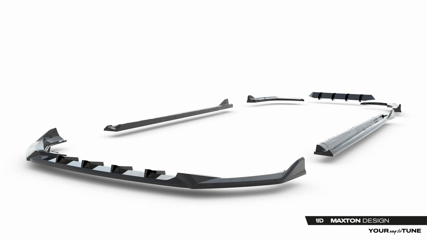 Set of splitters v.2 skoda superb sportline mk4