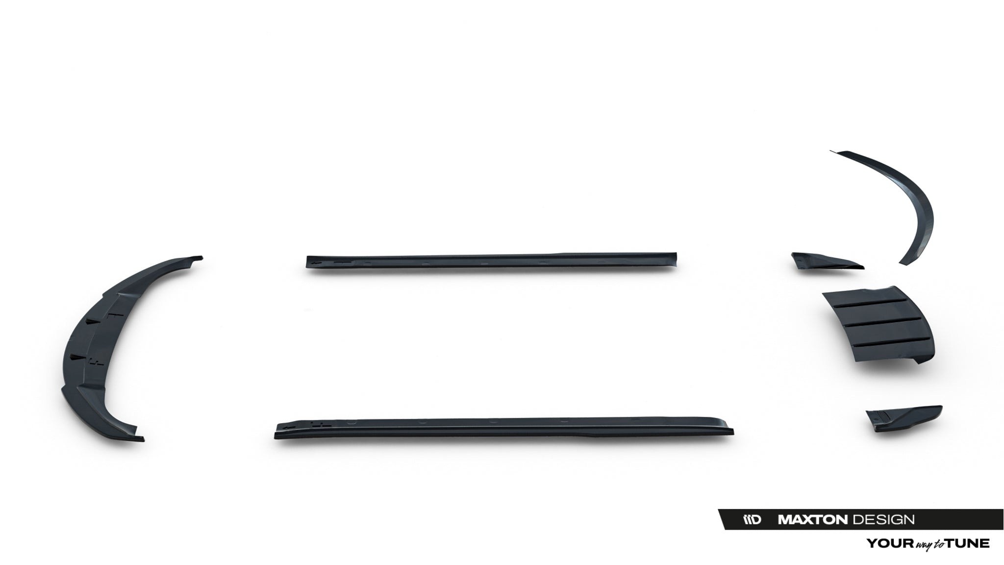Set of splitters v.2 tesla model s mk1