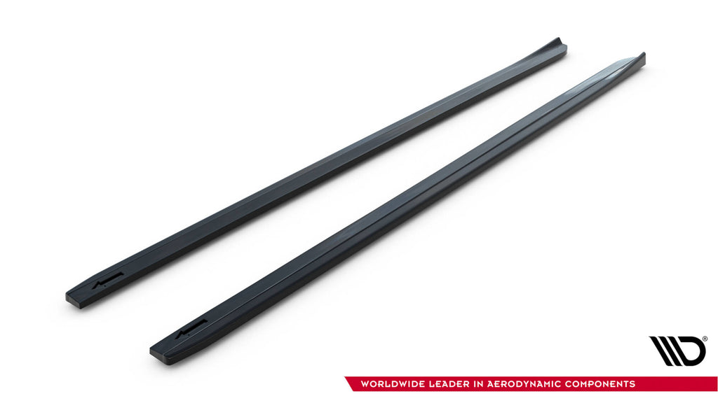 Set of splitters v.2 volkswagen golf r hatchback mk7 facelift