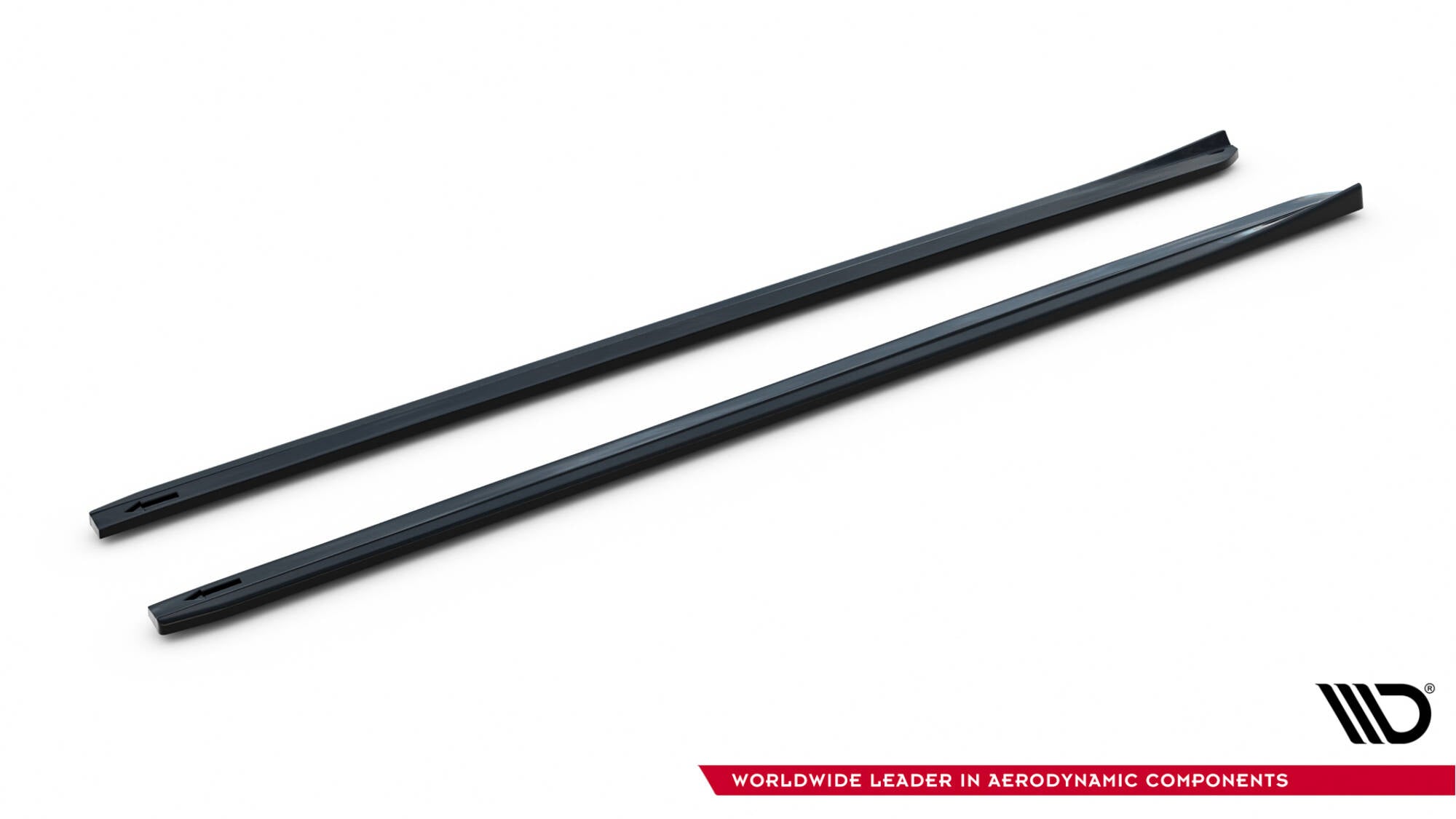 Set of splitters v.2 volkswagen golf r hatchback mk7 facelift