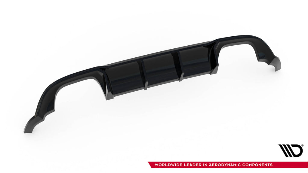 Set of splitters v.2 volkswagen golf r hatchback mk7 facelift