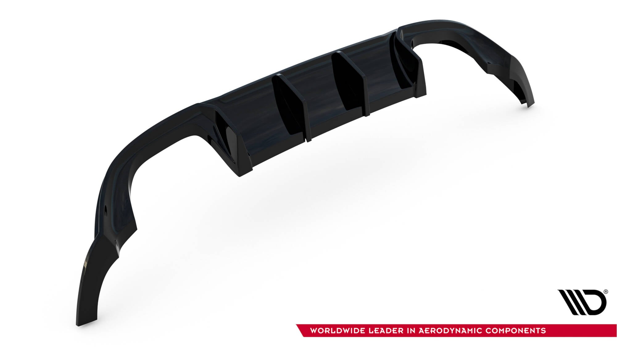 Set of splitters v.2 volkswagen golf r hatchback mk7 facelift