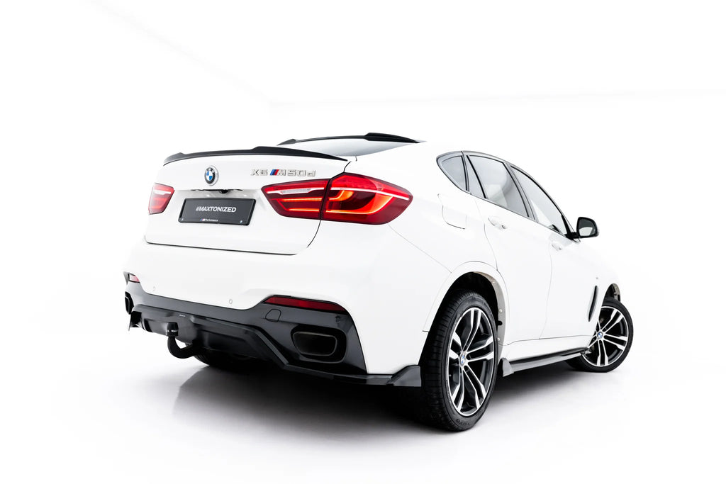 Set of splitters v.2 suitable for bmw x6 m-pack f16