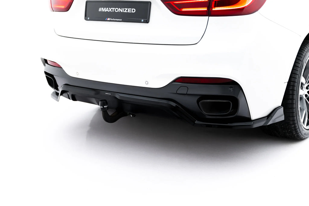 Set of splitters v.2 suitable for bmw x6 m-pack f16