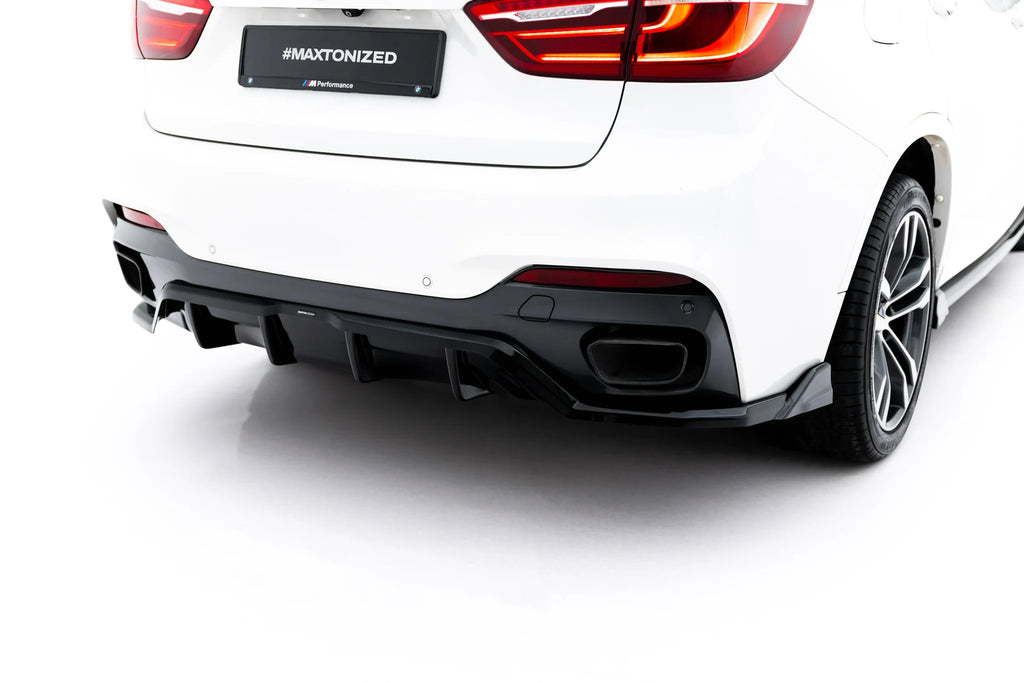 Set of splitters v.2 suitable for bmw x6 m-pack f16