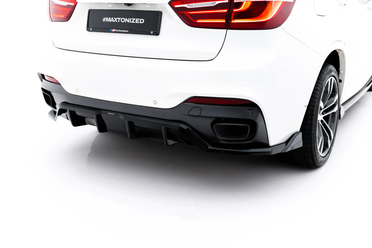 Set of splitters v.2 suitable for bmw x6 m-pack f16