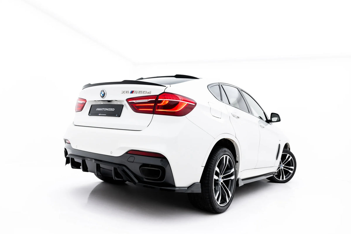 Set of splitters v.2 suitable for bmw x6 m-pack f16