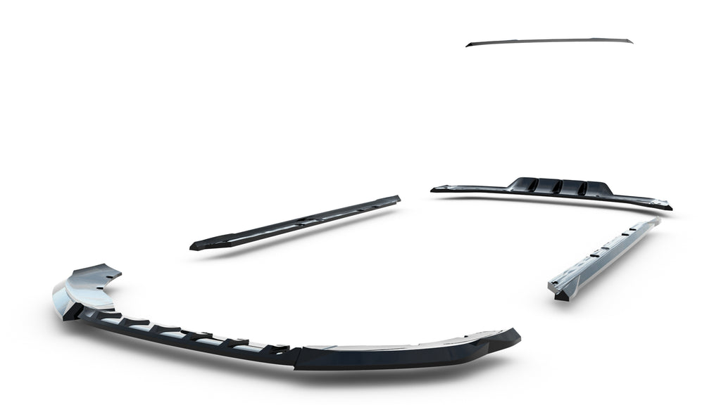 Set of splitters v.2 suitable for cupra leon hatchback mk1 facelift