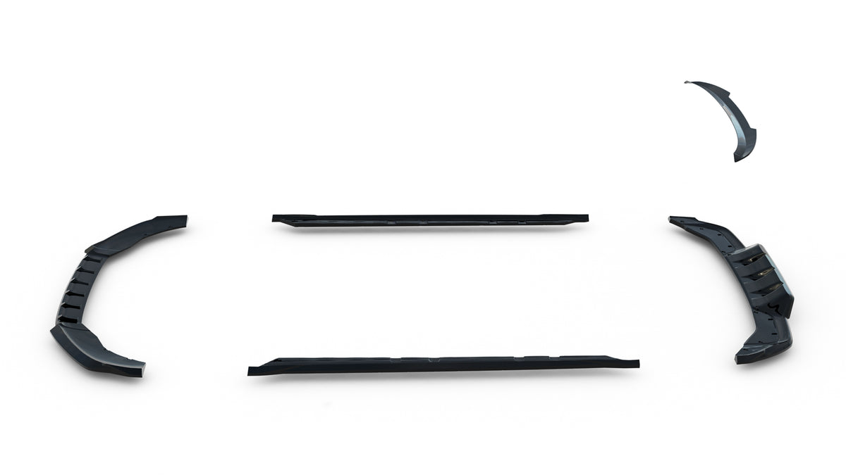 Set of splitters v.2 suitable for cupra leon hatchback mk1 facelift