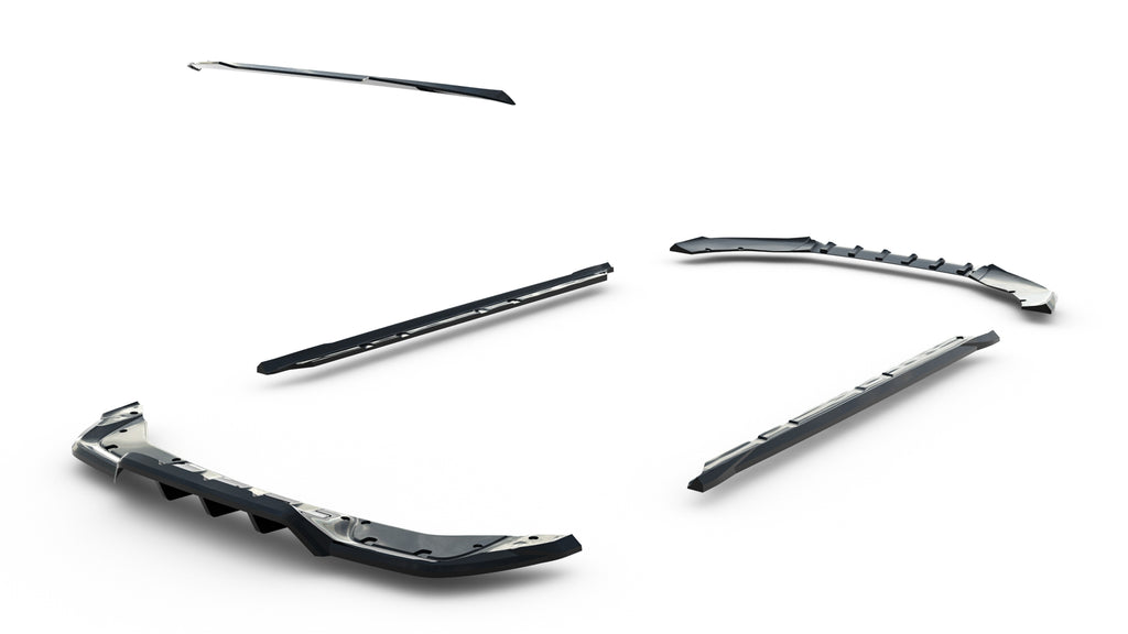 Set of splitters v.2 suitable for cupra leon hatchback mk1 facelift