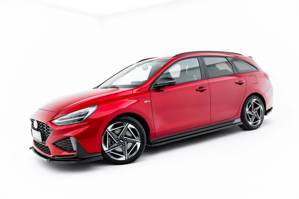 Set of splitters v.2 suitable for hyundai i30 n-line wagon mk3 facelift
