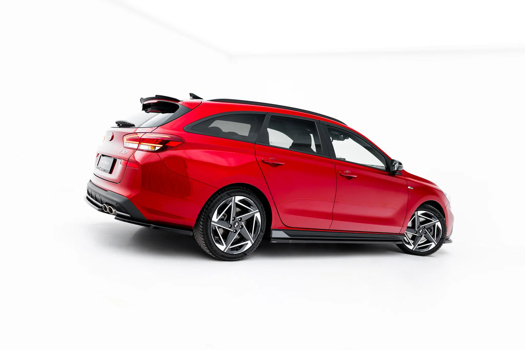 Set of splitters v.2 suitable for hyundai i30 n-line wagon mk3 facelift