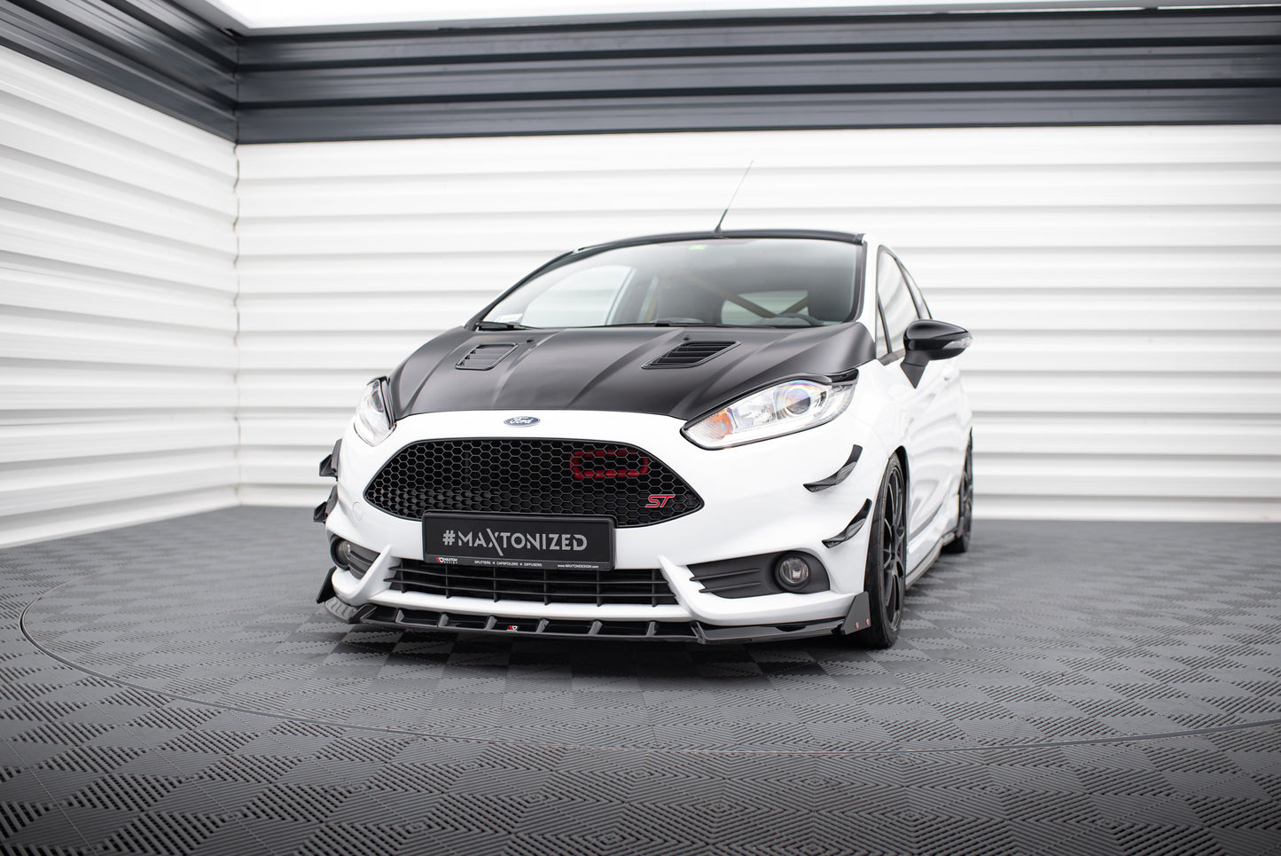 Set of splitters v.3 ford fiesta st mk7 facelift