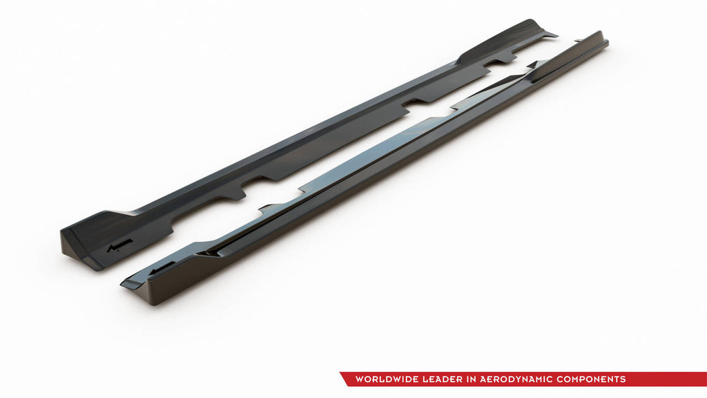 Set of splitters v.3 ford fiesta st mk8 facelift