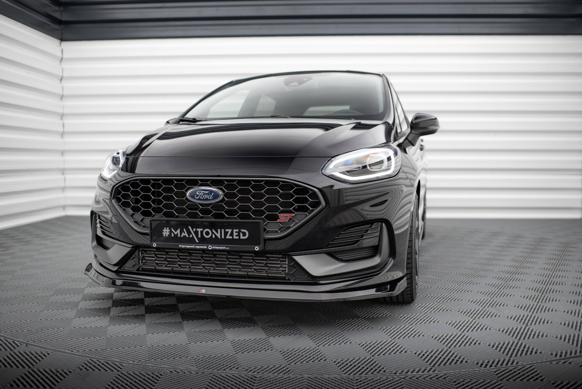 Set of splitters v.3 ford fiesta st mk8 facelift