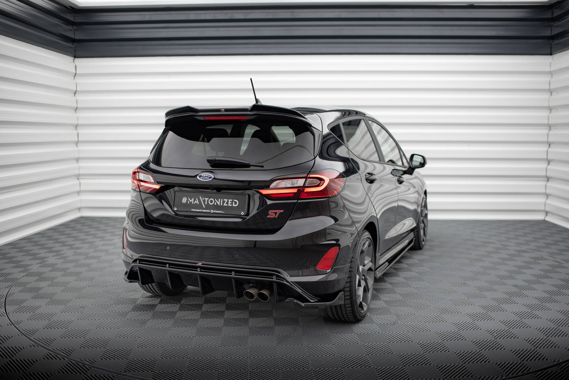 Set of splitters v.3 ford fiesta st mk8 facelift